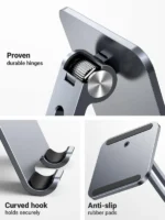 Ugreen LP134 Foldable Metal Tablet Stand-40393 Ugreen LP134 Foldable Metal Tablet Stand-40393