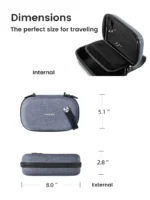 UGREEN LP152 Travel Storage Case (Gray)-50903 UGREEN LP152 Travel Storage Case (Gray)-50903