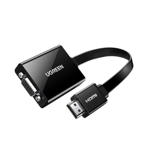 Ugreen MM103 Hdmi To Vga Converter 25Cm (Black)-40248 Ugreen MM103 Hdmi To Vga Converter 25Cm (Black)-40248