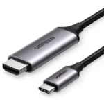 Ugreen MM142 Usb-C To Hdmi Male To Male Cable Aluminum Shell 1.5M (Gray Black)-50570