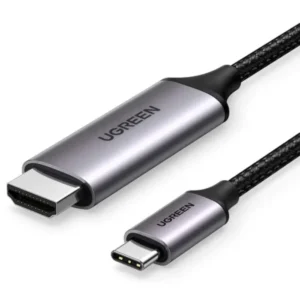 Ugreen MM142 Usb-C To Hdmi Male To Male Cable Aluminum Shell 1.5M (Gray Black)-50570
