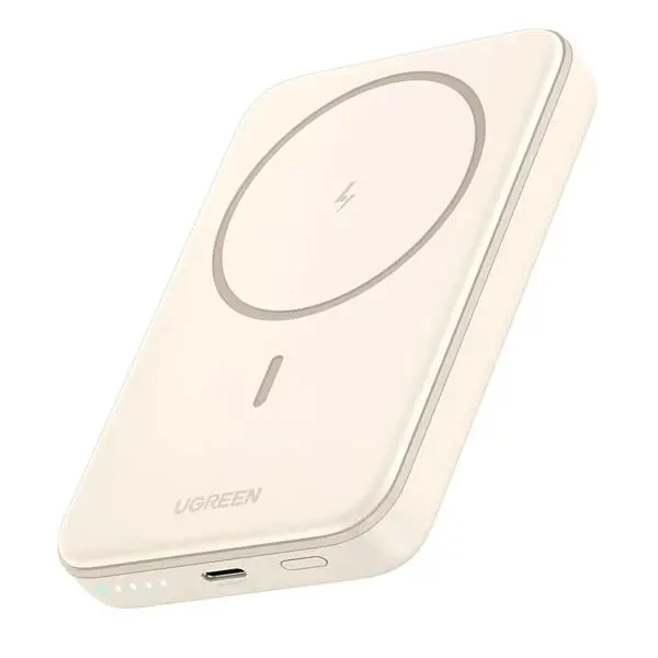 UGREEN PB561 10000mAh MagSafe Magnetic Wireless Power Bank – White 25208 UGREEN PB561 10000mAh MagSafe Magnetic Wireless Power Bank – White 25208