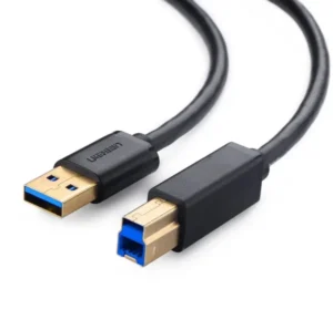UGREEN US210 USB 3.0 AM to BM Print Cable 2m (Black)-10372