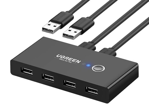 Ugreen US216 2 In 4 Out USB 2.0 Sharing Switch Box-30767 Ugreen US216 2 In 4 Out USB 2.0 Sharing Switch Box-30767