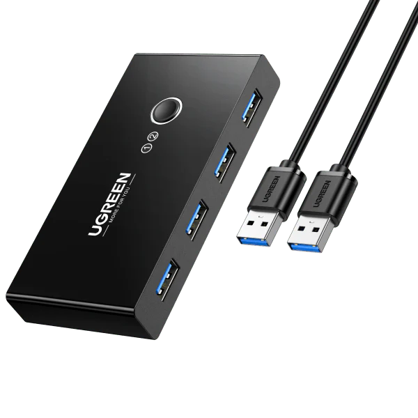 Ugreen US216 2 In 4 Out USB 3.0 Sharing Switch Box-30768 Ugreen US216 2 In 4 Out USB 3.0 Sharing Switch Box-30768