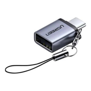 Ugreen US270 Type C to USB 3.0 A Adapter Cable with Lanyard Space Gray-50283
