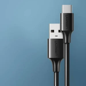 UGREEN US287 USB-A to USB-C Fast Charging Cable 3A Max Black 2m-60118