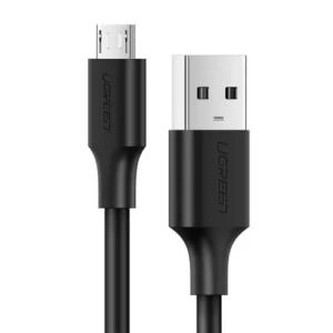 UGREEN US289 USB-A to Micro USB Cable 2A Max Black 1m-60136