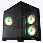 Zebronics Zeb Mercury 15 mATX Gaming Cabinet (Black)