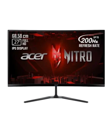 Acer Nitro ED270 X0 27 Inch FHD 200Hz VA Panel Curved Gaming Monitor