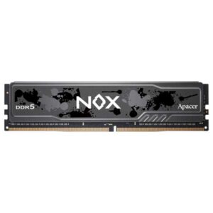 Apacer NOX 16GB (1x16GB) DDR5 5200Mhz RAM Black (AH5U16G52C522MBAA-1)