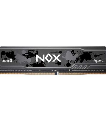 Apacer NOX 16GB (1x16GB) DDR5 5200Mhz RAM Black (AH5U16G52C522MBAA-1)