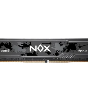 Apacer NOX 32GB DDR5 5600MHz UDIMM Desktop RAM (AH5U32G56C522MBAA-1) – CL40 Gaming Memory