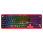 Cosmic Byte Arcturus 98 Tri-Mode Gasket Hot Swappable Mechanical Switch Keyboard (Black Red)