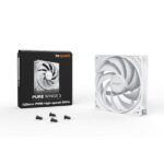 be quiet! Pure Wings 3 120mm High Speed PWM White Fan be quiet! Pure Wings 3 120mm High Speed PWM White Fan