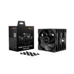 be quiet! Pure Wings 3 120mm PWM Reverse 3-Pack Black be quiet! Pure Wings 3 120mm PWM Reverse 3-Pack Black