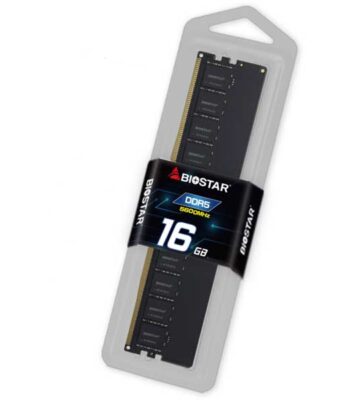 Biostar DDR5 16GB UDIMM 5600MHz Memory