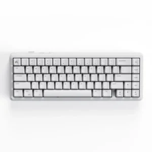 Cybeart Akula 65 Compact 65% Tri-Mode Wireless RGB Mechanical Keyboard | Hot-Swappable | White