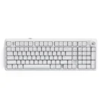 Cybeart Akula 99 98% Tri-Mode Wireless RGB Mechanical Gaming Keyboard | MKI Pre-Lubed Switches | White