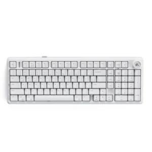 Cybeart Akula 99 98% Tri-Mode Wireless RGB Mechanical Gaming Keyboard | MKI Pre-Lubed Switches | White