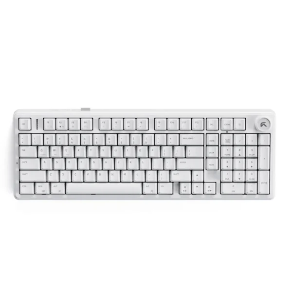 Cybeart Akula 99 98% Tri-Mode Wireless RGB Mechanical Gaming Keyboard | MKI Pre-Lubed Switches | White Cybeart Akula 99 98% Tri-Mode Wireless RGB Mechanical Gaming Keyboard | MKI Pre-Lubed Switches | White