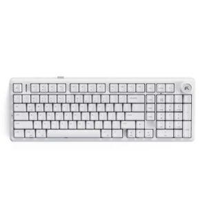 Cybeart Akula 99 – Compact Full Size Wireless RGB Mechanical Keyboard (White MKI Pre-Lubed Switches)