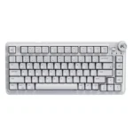 Cybeart Nighthawk 75 75% Tri-Mode Wireless RGB Mechanical Gaming Keyboard | Hot-Swappable | White