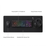 Dawg Gaming Combo – Gaming Keyboard, Wireless Mouse, Gaming Headset & XXL Mouse Pad