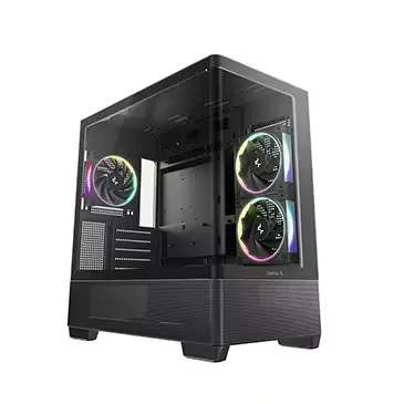 DeepCool CG380U 3F Mid Tower Gaming Cabinet – Black DeepCool CG380U 3F Mid Tower Gaming Cabinet – Black