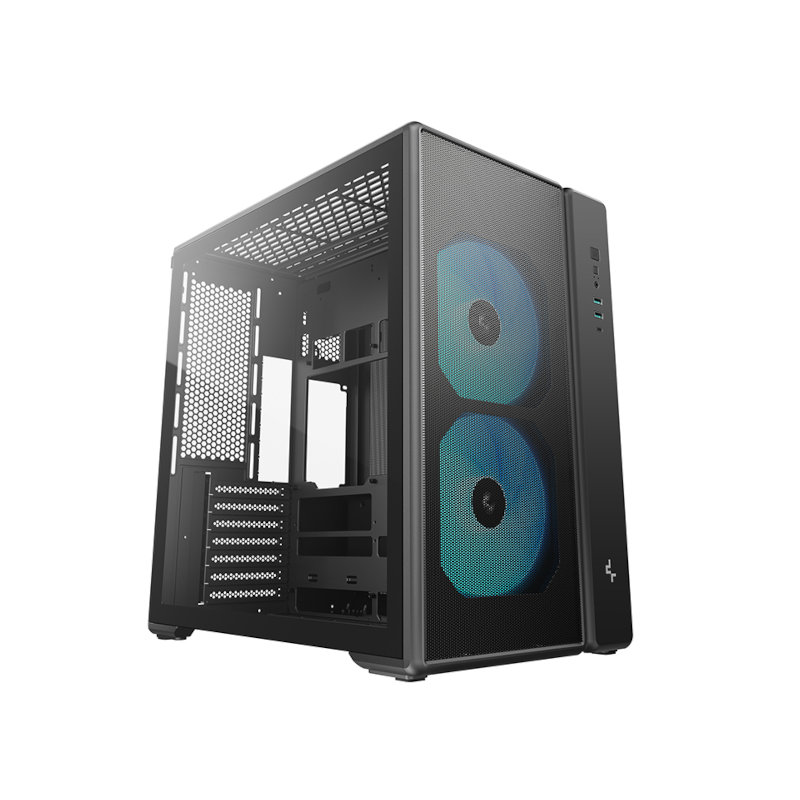 Deepcool CG590 MESH 2F Mid-Tower Gaming Cabinet Deepcool CG590 MESH 2F Mid-Tower Gaming Cabinet