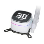 FSP AD36 360mm ARGB AIO Liquid CPU Cooler High-Performance Cooling Solution White FSP AD36 360mm ARGB AIO Liquid CPU Cooler High-Performance Cooling Solution White