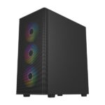 FSP M220 PC Case – Stylish & Practical Desktop Cabinet Black FSP M220 PC Case – Stylish & Practical Desktop Cabinet Black