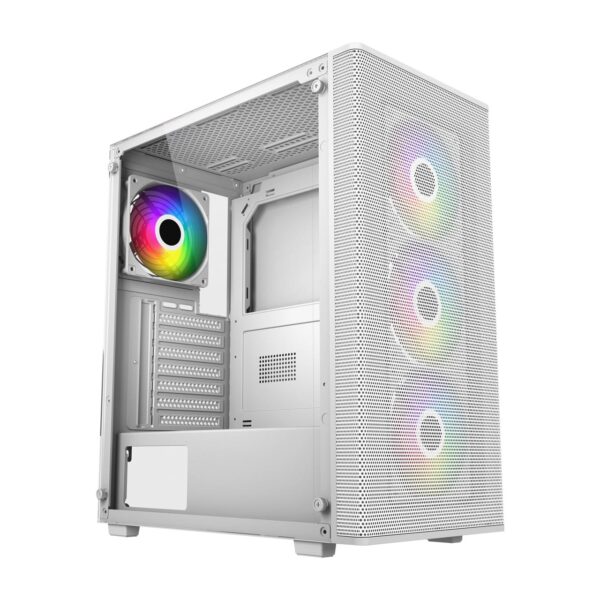 FSP M220 PC Case – Stylish & Practical Desktop Cabinet White