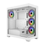 FSP M340 PC Cabinet – Modern Design & Practical Performance White