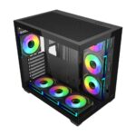 FSP M341 PC Cabinet – Sleek Design & Practical Performance Black