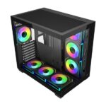 FSP M341 PC Cabinet – Sleek Design & Practical Performance Black