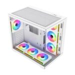 FSP M341 PC Cabinet – Sleek Design & Practical Performance White