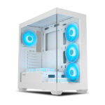 FSP M580 PC Cabinet – Modern & Durable Computer Case White