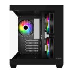 FSP S140 ARGB Micro Black Gaming Cabinet – Compact & Stylish PC Case FSP S140 ARGB Micro Black Gaming Cabinet – Compact & Stylish PC Case
