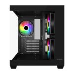FSP S140 ARGB Micro Black Gaming Cabinet – Compact & Stylish PC Case FSP S140 ARGB Micro Black Gaming Cabinet – Compact & Stylish PC Case