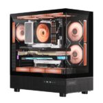 FSP S140 ARGB Micro Black Gaming Cabinet – Compact & Stylish PC Case FSP S140 ARGB Micro Black Gaming Cabinet – Compact & Stylish PC Case
