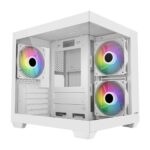 FSP S140 ARGB Micro White Gaming Cabinet – Compact & Stylish PC Case FSP S140 ARGB Micro White Gaming Cabinet – Compact & Stylish PC Case