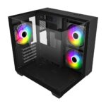 FSP S190 ARGB Micro Gaming Cabinet – Compact & Stylish PC Case Black FSP S190 ARGB Micro Gaming Cabinet – Compact & Stylish PC Case Black