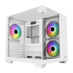 FSP S190 ARGB Micro Gaming Cabinet – Compact & Stylish PC Case White FSP S190 ARGB Micro Gaming Cabinet – Compact & Stylish PC Case White