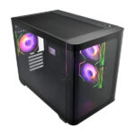 FSP S380 PC Cabinet – Modern Stylish & Durable Computer Case Black FSP S380 PC Cabinet – Modern Stylish & Durable Computer Case Black