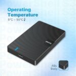 Geonix Powershell S3 Portable HDD – 500 GB