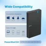Geonix Powershell S3 Portable HDD – 500 GB