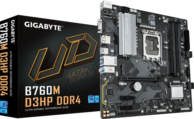 Gigabyte B760M D3HP DDR4 Intel Motherboard Gigabyte B760M D3HP DDR4 Intel Motherboard