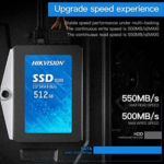 Hikvision E100 512GB SATA III SSD 2.5 Inch Internal