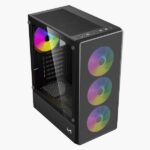 ICEMASTER TORRENT ATX Mid Tower Gaming Cabinet (Black)